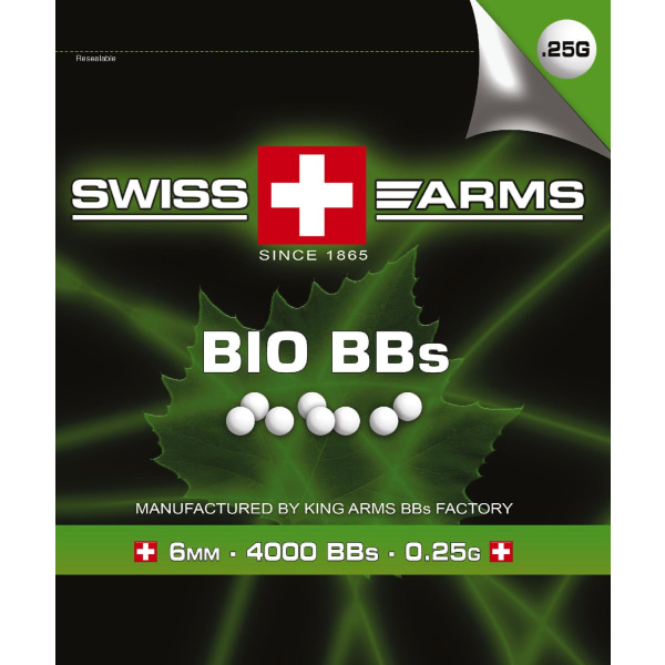 Swiss Arms - Airsoftkulor - 6mm - 0,25g - ~4000 BBs