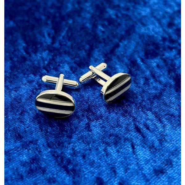eksklusive ærmeknapper Silver