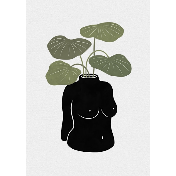 Boob Tanical Vase MultiColor 21x30 cm