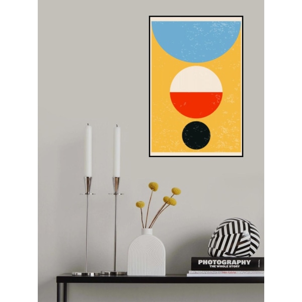 Minimal Abstract Shapes Series 29 MultiColor 50x70 cm