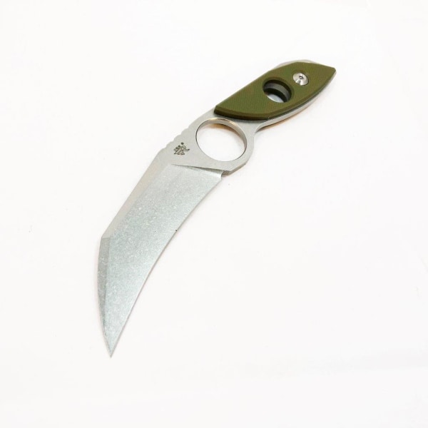 SRM Knives & Tools S615 Karambit kniv Grön