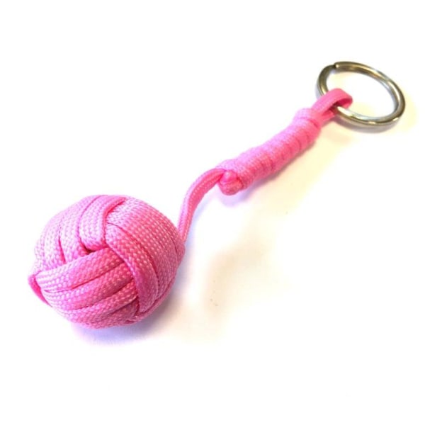 MonkeyFist keyring pink rosa