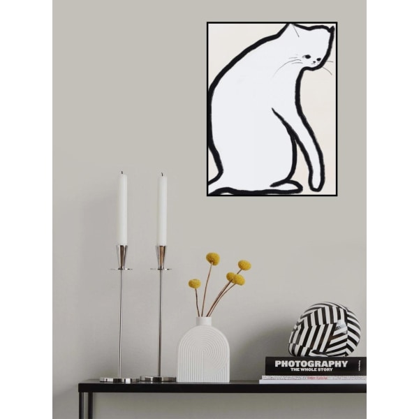 White Cat MultiColor 70x100 cm