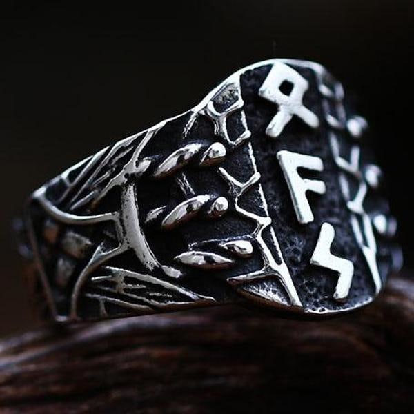 Ring - Nordic Mythology - Ring whit three runes #9