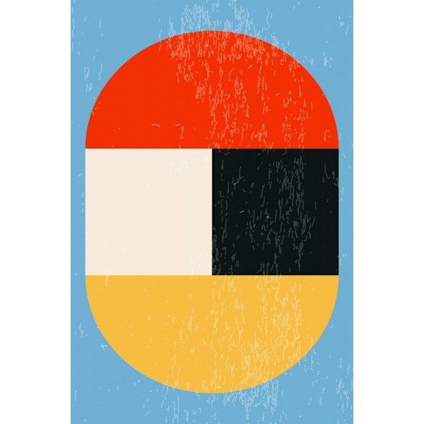 Minimal Shapes Series 11 MultiColor 21x30 cm