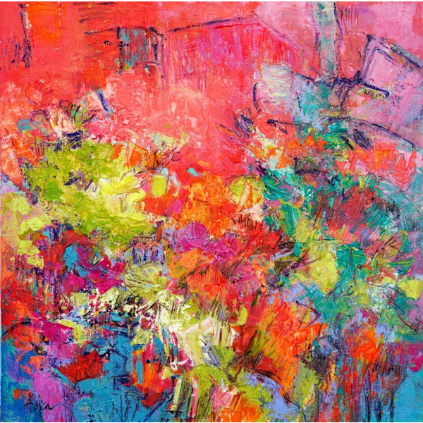 Happiness Sprouting MultiColor 70x100 cm