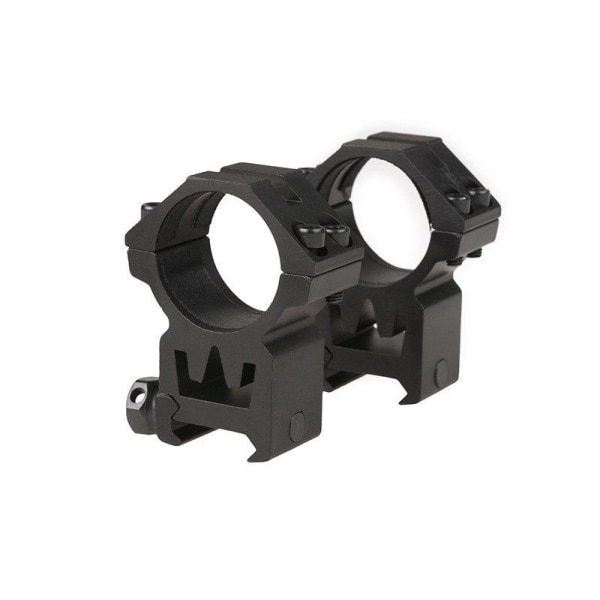 Theta Optics - Two-part 30mm optics mount for RIS rail (high) Black