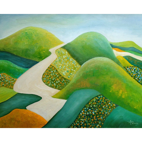 Stilling Hills MultiColor 30x40 cm