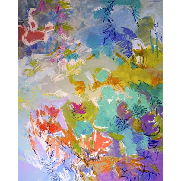 Df416let Me Bloom I Am MultiColor 50x70 cm