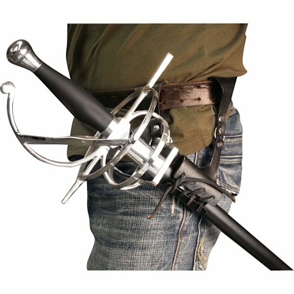 PK-6182 Universal svärdsgroda i läder Black
