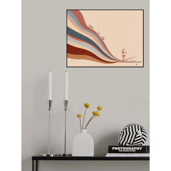 Nauti matkasta MultiColor 50x70 cm