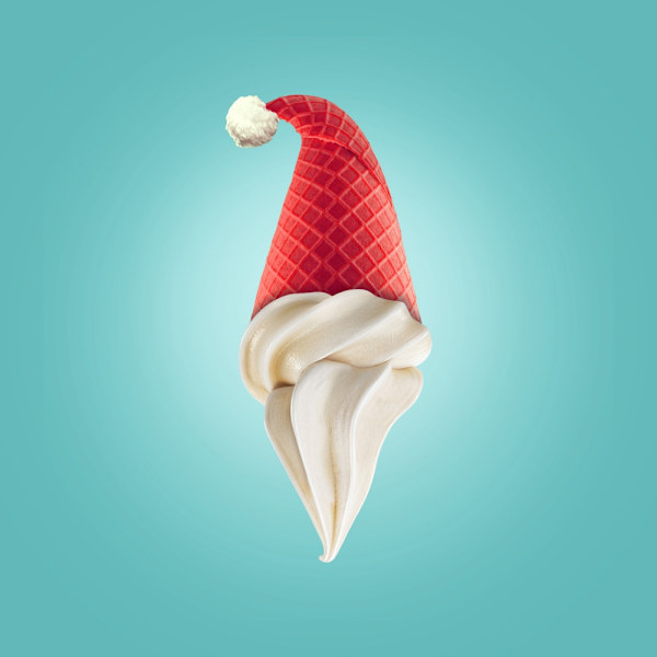 Santas Cream MultiColor 30x40 cm