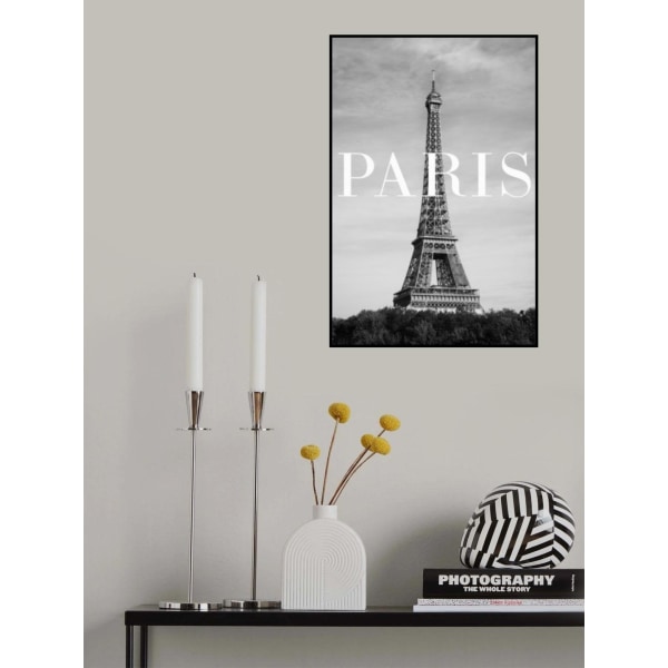 Paris Text 2 MultiColor 70x100 cm