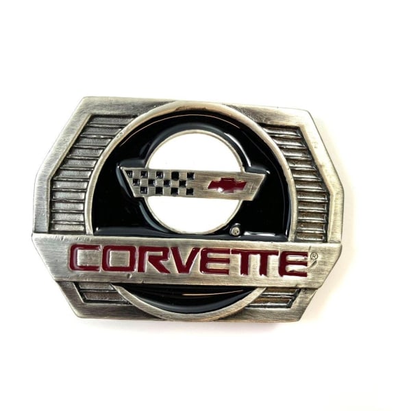 Belt Buckle - Corvette Multicolor