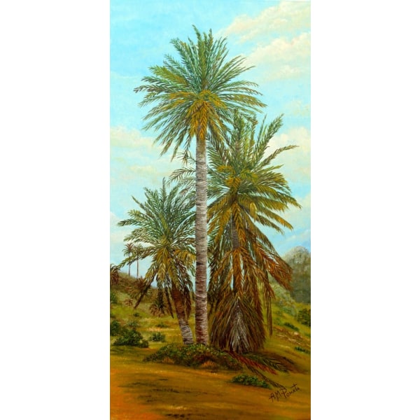 Palm Trees MultiColor 21x30 cm