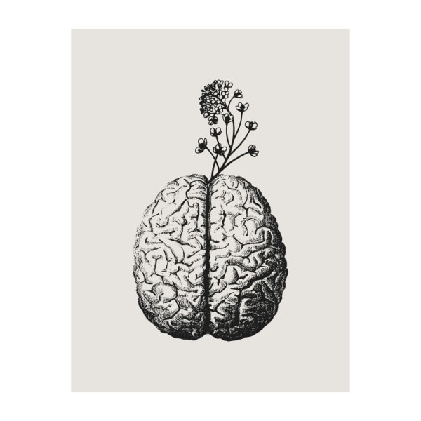 Brain Bloom MultiColor 21x30 cm