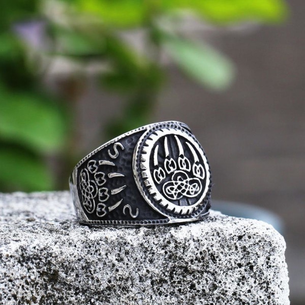 Ring - Norse Mythology - Wolfpaw - Stainless steel - High quality #10