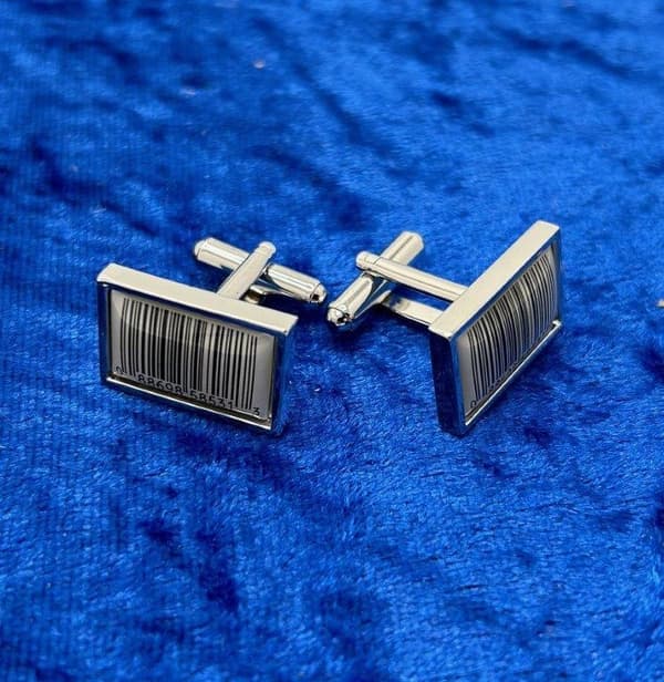 eksklusive ærmeknapper Silver