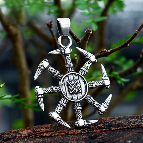 Pendant - Norse mythology - Kolovrat symbol