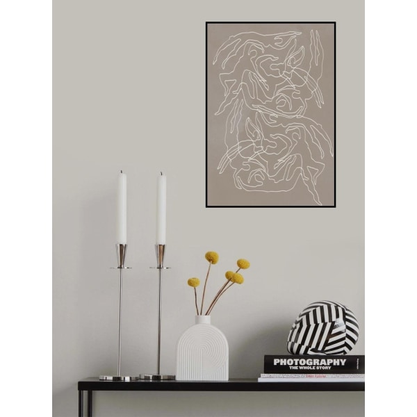 Swimmers MultiColor 70x100 cm