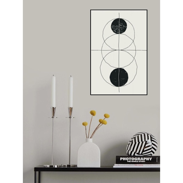 Minimal Geometric Shapes 1 MultiColor 70x100 cm