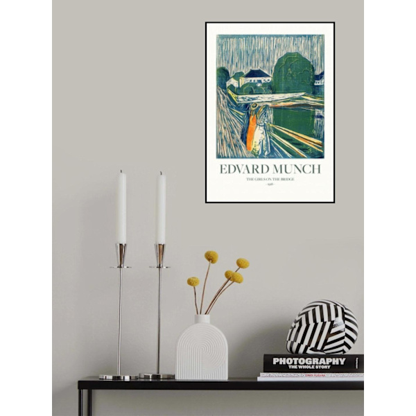 The Girls On The Bridge MultiColor 70x100 cm