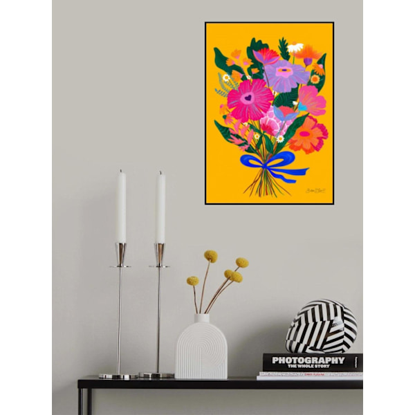 Eclectic Flowers MultiColor 21x30 cm