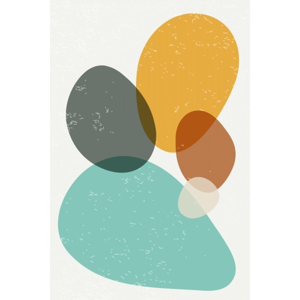 Abstract Shapes 4 MultiColor 50x70 cm