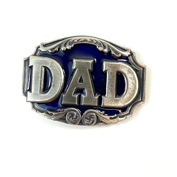 Bältesspänne - Dad blå multifärg