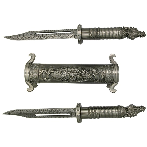 Fantasy Master - 25912 - cool ornamental knives - dragon roll