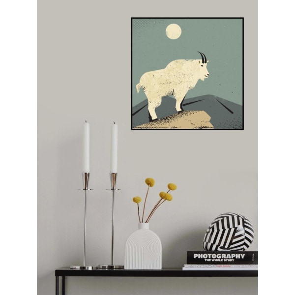 Mountain Goat MultiColor 50x70 cm