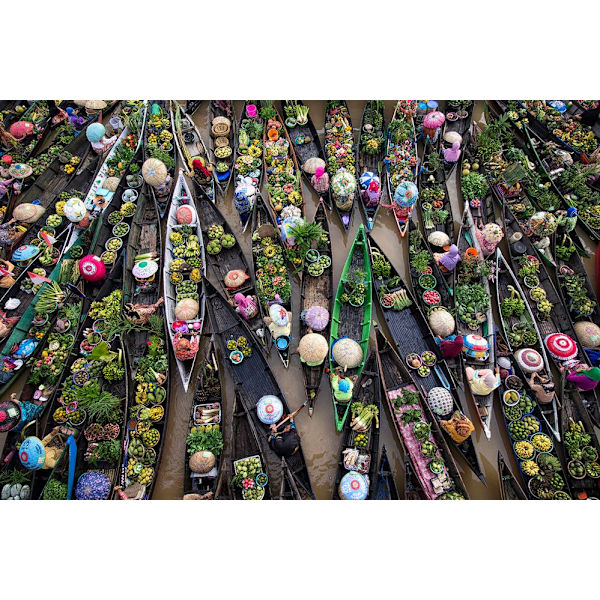 Pasar Terapung MultiColor 50x70 cm