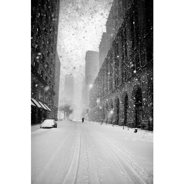 New York Walker In Blizzard MultiColor 50x70 cm