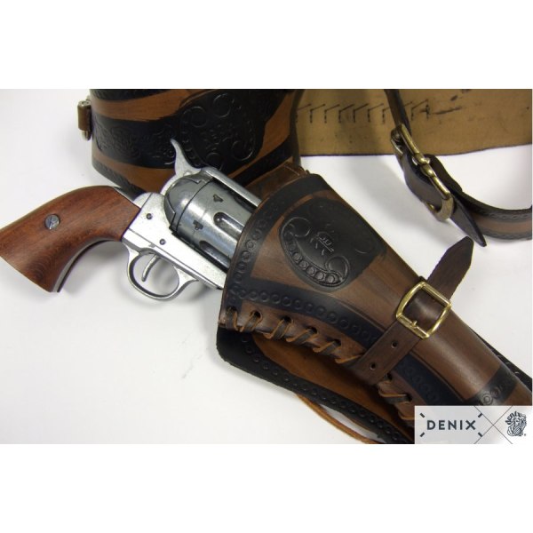 Cowboy Replica revolverbælte inkl 24 patroner