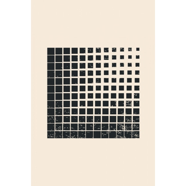 Minimal Halftone Shapes 4 MultiColor 21x30 cm