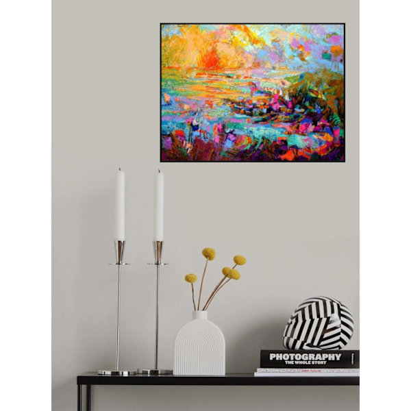 Waiting For Stars To Shine MultiColor 21x30 cm