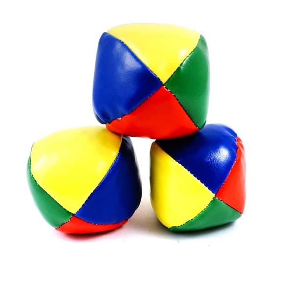Juggling balls - pack of 3 - beginner set Multicolor