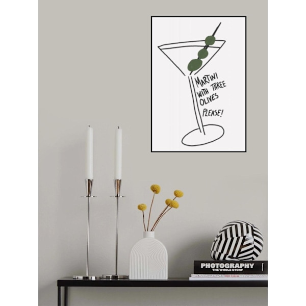 Martini Three Olives MultiColor 50x70 cm