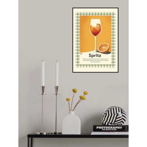 Spritz Retro Print MultiColor 70x100 cm