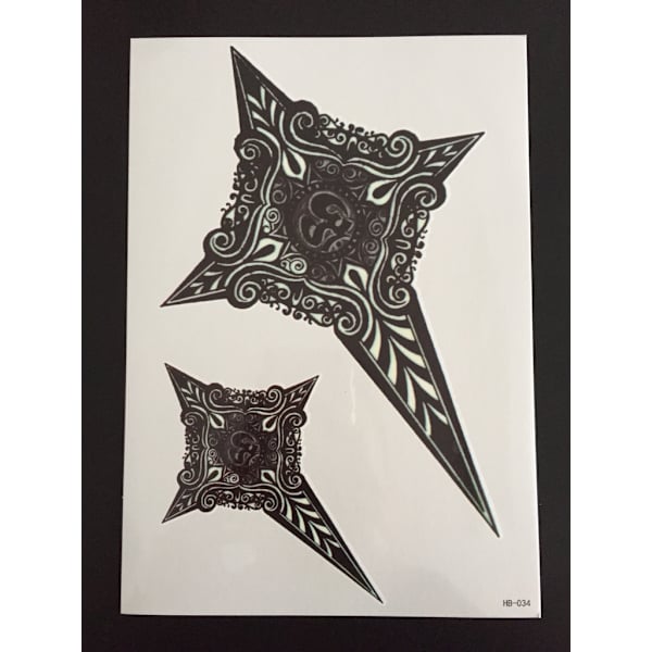 Tillfällig Tatuering 21 x 15cm - Symbolic