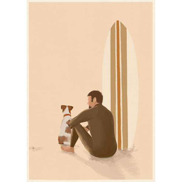 Surf Team MultiColor 70x100 cm
