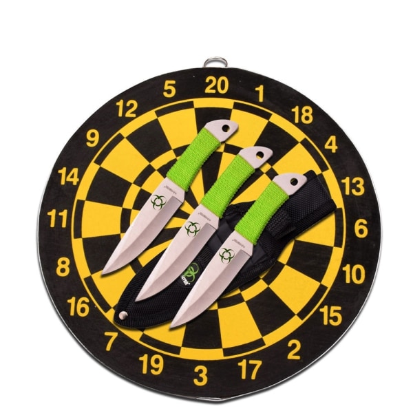 Z-HUNTER - 154 - board and 3 knives - set