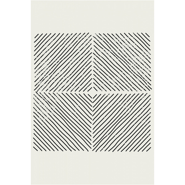 Geometric Minimal Set 1 MultiColor 21x30 cm