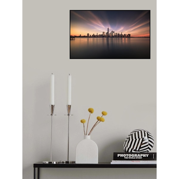 A AquotFloatingaquot City MultiColor 21x30 cm