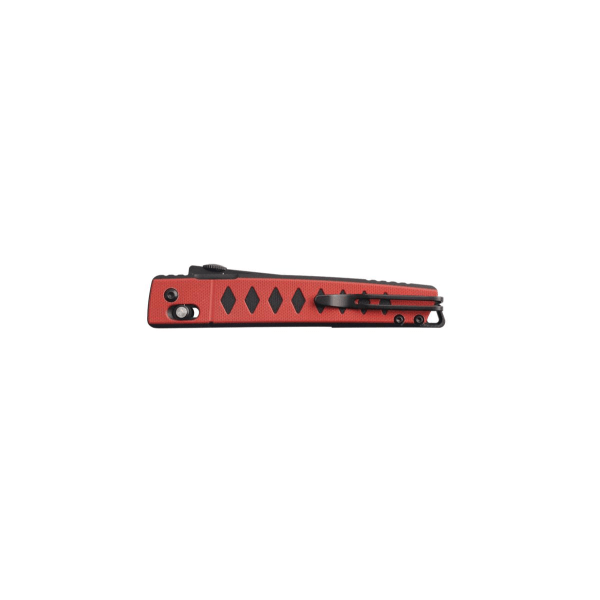 SRM - 9215 - fällkniv - ambi-lock - D2  stål Red