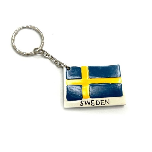 Sverige flag nøglering