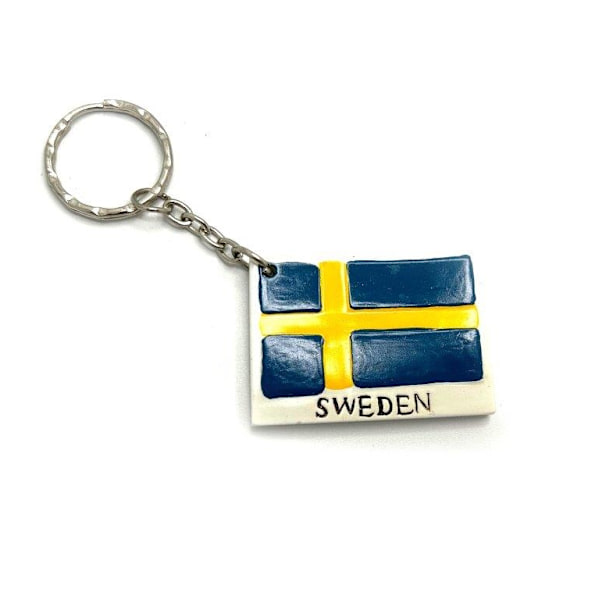 Sverige flag nøglering