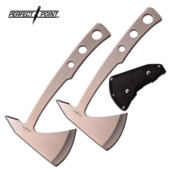 PERFECT POINT - 2-PACK THROWING AXES