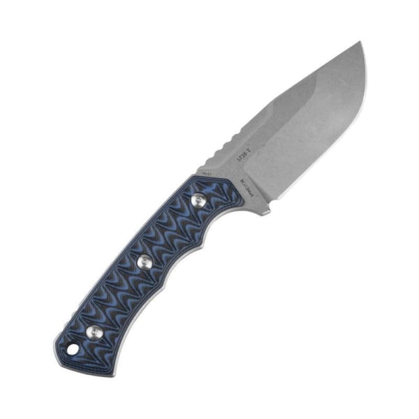 SRM Knives & Tools S738 jaktkniv Black S731-2 Black/Blue