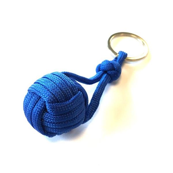 MonkeyFist keyring blue blå